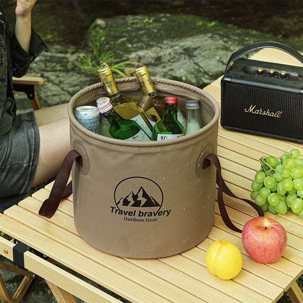 Water Bag Collapsible - Draagbare opvouwbare wateremmer voor buiten, 10L/20L