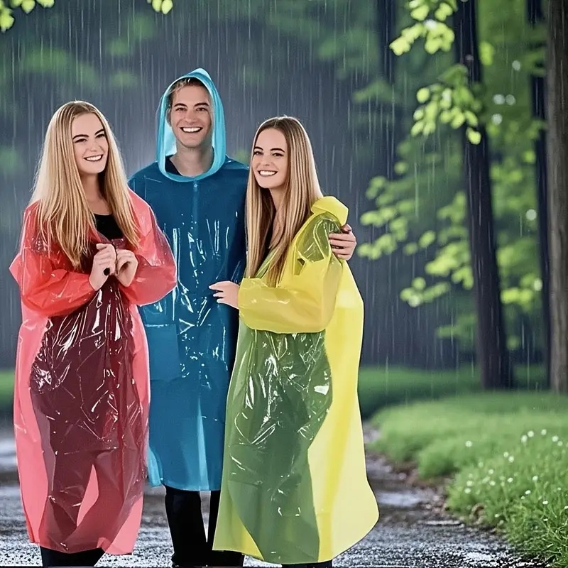 15/30 stuks willekeurig gekleu - Emergency Poncho Rain recensie en prijs