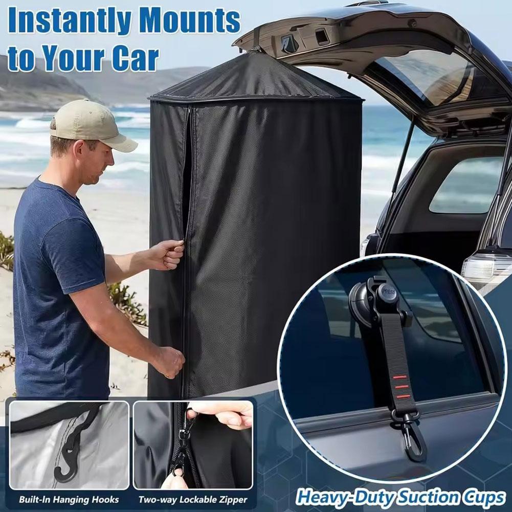 Draagbare Campingdouche, Kleed - Emergency Mylar Tent recensie en prijs