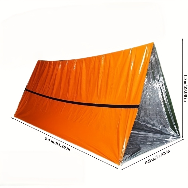 9-delige noodoverlevingskit, t - Emergency Mylar Tent recensie en prijs