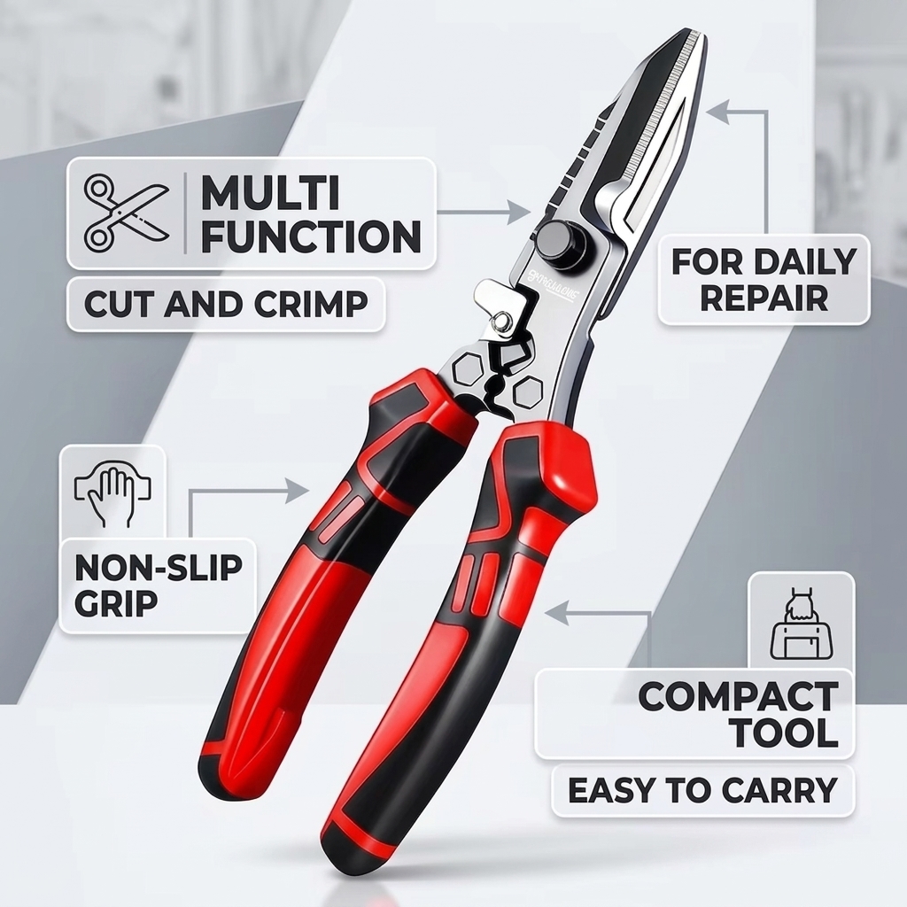 Multifunctionele elektriciensc - Multi Tool Plier recensie en prijs