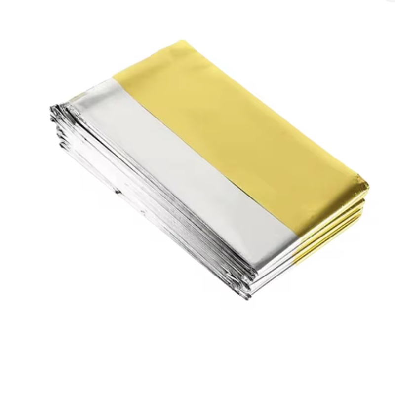 Goud-zilveren Mylar thermische - Survival Blanket Reflective recensie en prijs